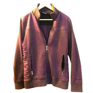 Marmot XL Purple Polyester Long Sleeve Sweatshirt